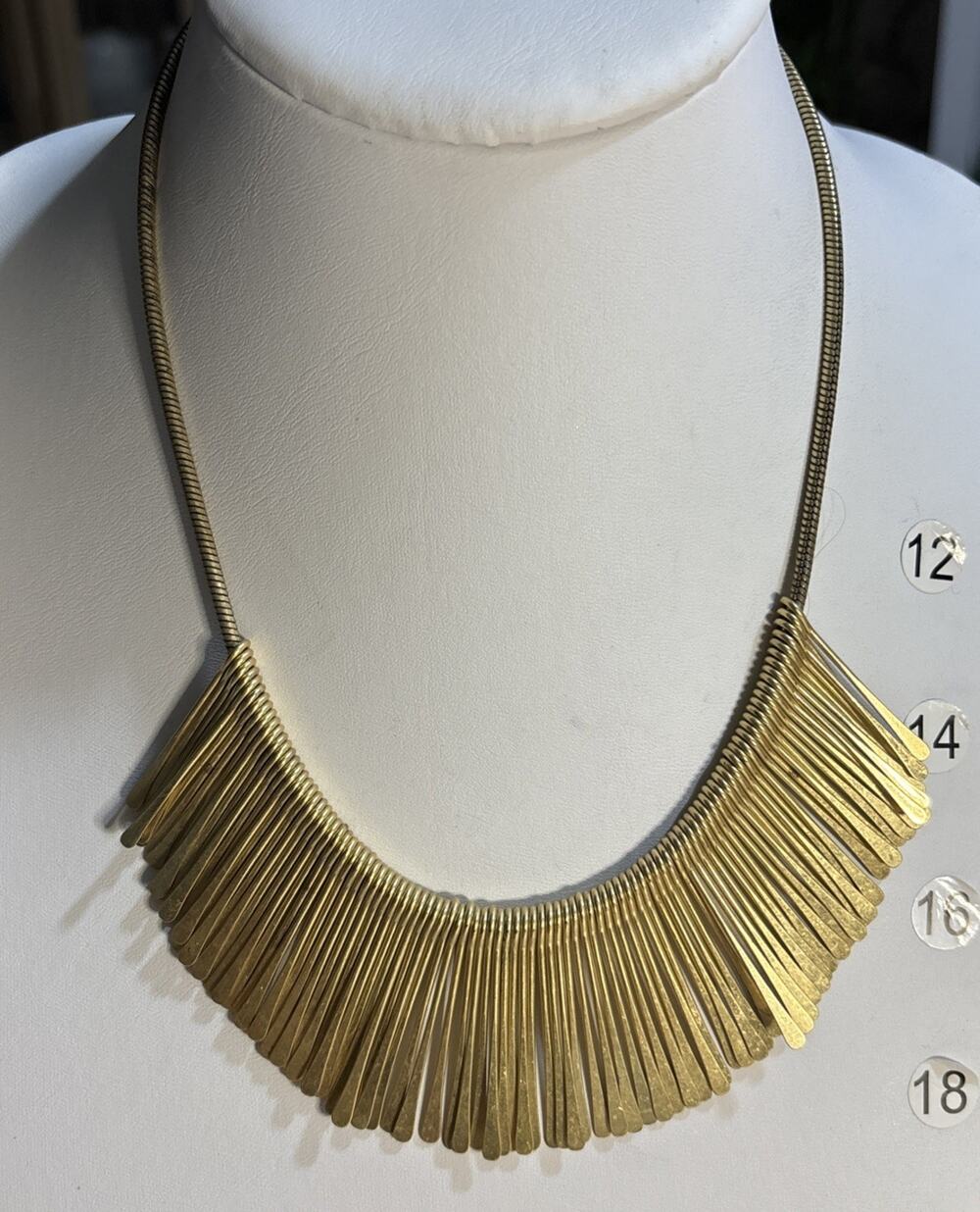 Stella & Dot Essential Fringe necklace-Mixed Metal
